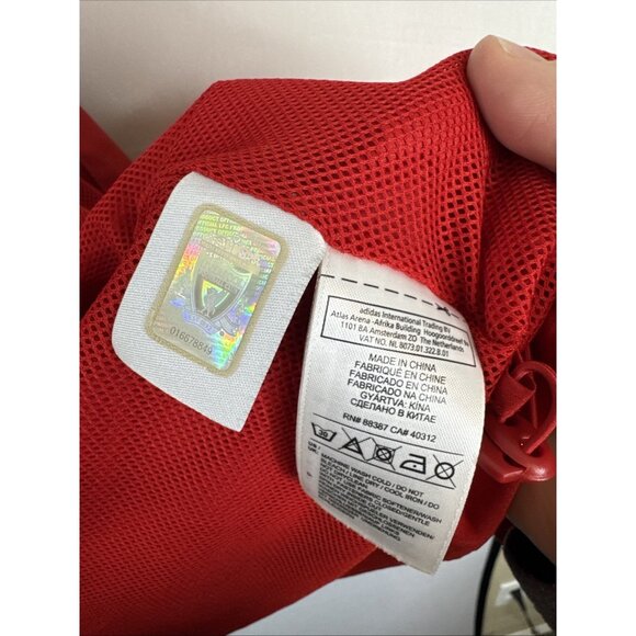 Adidas Liverpool FC Red Track Jacket Men’s Large 2011 Standard Chartered - Picture 7 of 9